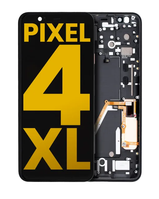 OLED displej s rámečkem pro Google Pixel 4 XL (repasovaný) (Pink Power Button)