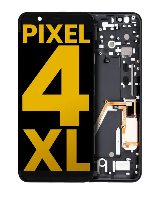 OLED displej s rámečkem pro Google Pixel 4 XL (repasovaný) (Gray Power Button)