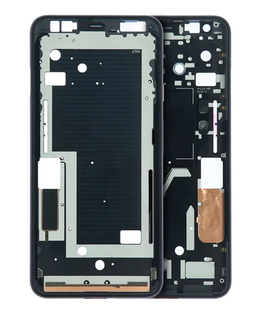 Střední rám (housing) pro Google Pixel 4XL (Pink Power Button)