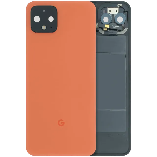 Zadní sklo pro Google Pixel 4 (originál OEM) (Oh So Orange)