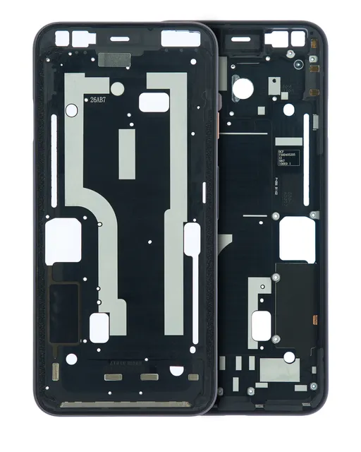 Střední rám (housing) pro Google Pixel 4 (Pink Power Button)