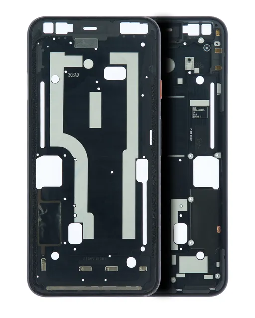 Střední rám (housing) pro Google Pixel 4 (Oh So Orange Power Button)