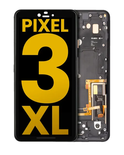 OLED displej s rámečkem pro Google Pixel 3 XL (repasovaný) (Just Black)
