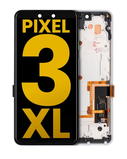 OLED displej s rámečkem pro Google Pixel 3 XL (repasovaný) (Clearly White)