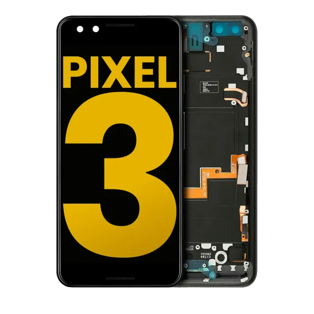 OLED displej s rámečkem pro Google Pixel 3 (repasovaný) (Just Black)