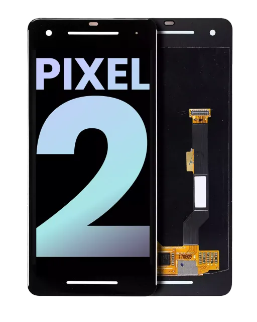 OLED displej bez rámečku pro Google Pixel 2 (originál OEM) (černá)