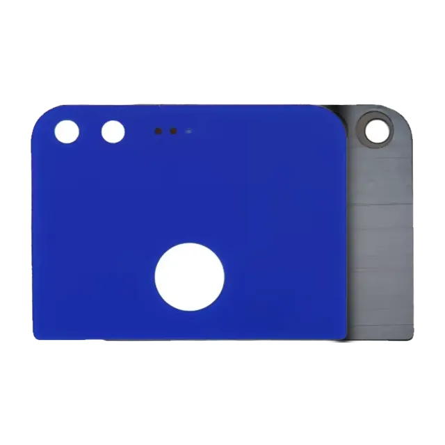 Zadní sklo pro Google Pixel (modrá)