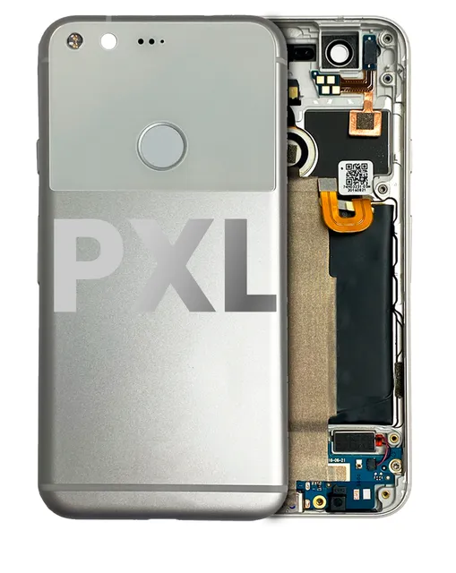 Zadní kryt (housing) pro Google Pixel (originál z vyřazeného zařízení, stav A) (bílá)