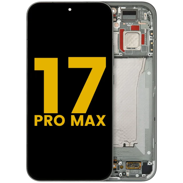 OLED displej s rámečkem pro Xiaomi 17 Pro Max (repasovaný) (zelená)