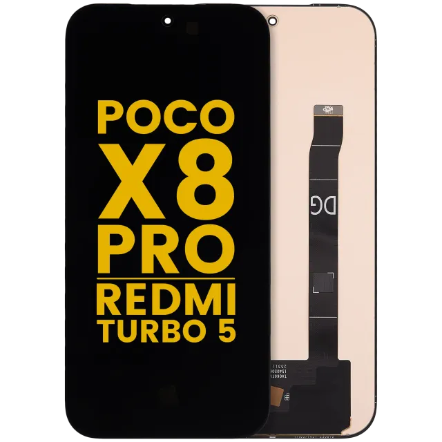OLED displej bez rámečku pro Xiaomi Poco X8 Pro / Redmi Turbo 5 (repasovaný) (všechny barvy)