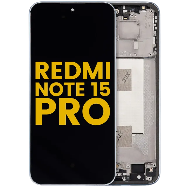 OLED displej s rámečkem pro Xiaomi Redmi Note 15 Pro 5G (repasovaný) (Glacier Blue)