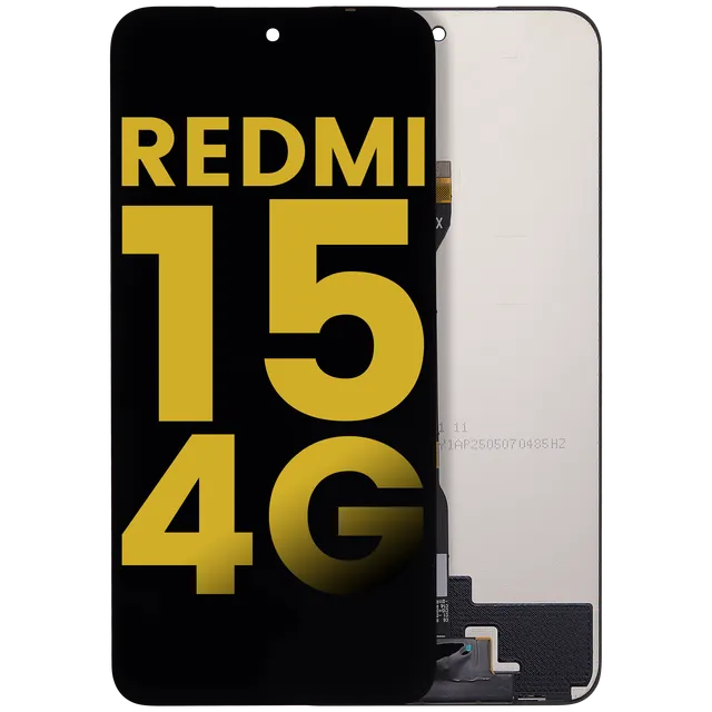 LCD displej bez rámečku pro Xiaomi Redmi 15 4G / Poco M7 4G (repasovaný) (všechny barvy)