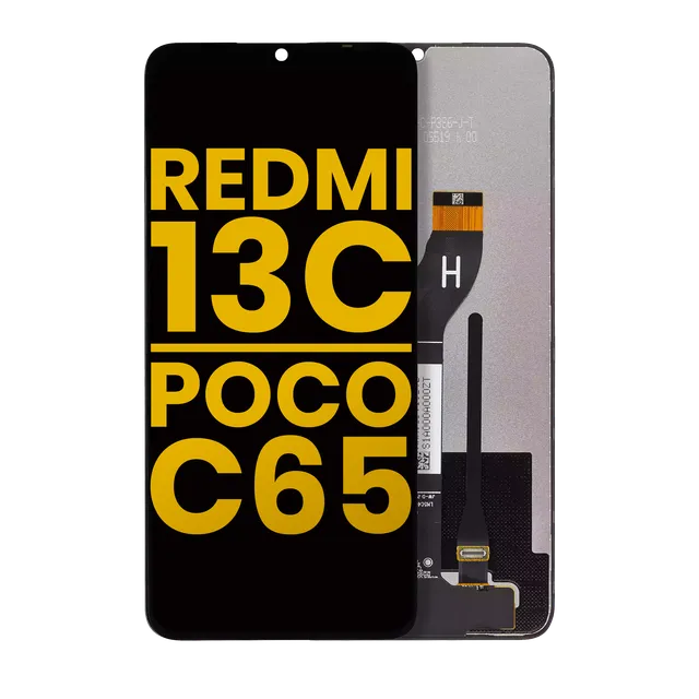 LCD displej bez rámečku pro Xiaomi Redmi 13C 4G / Xiaomi Poco C65 (repasovaný) (všechny barvy)