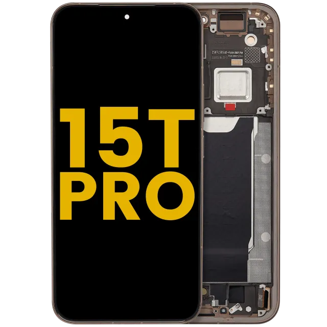 OLED displej s rámečkem pro Xiaomi 15T Pro (repasovaný) (Mocha Gold)