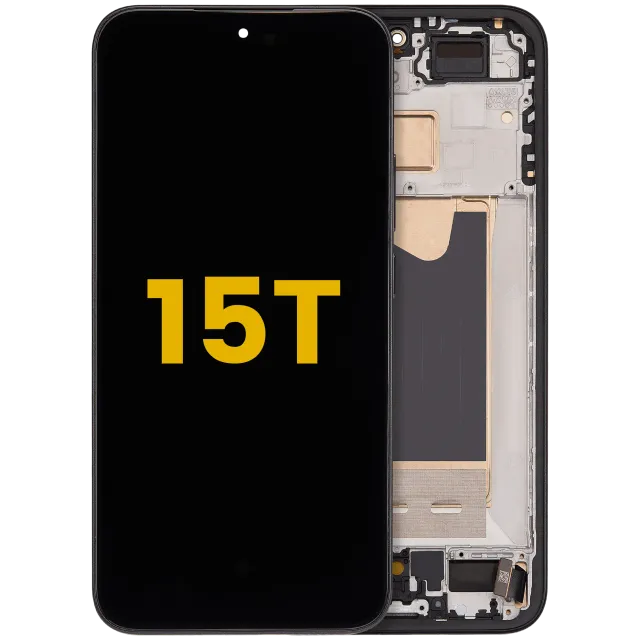 OLED displej s rámečkem pro Xiaomi 15T (repasovaný) (černá)
