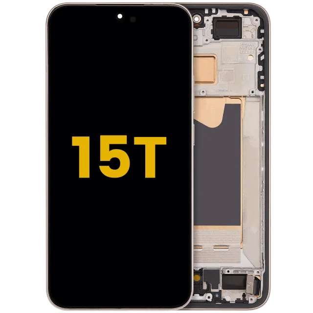 OLED displej s rámečkem pro Xiaomi 15T (repasovaný) (růžově zlatá)