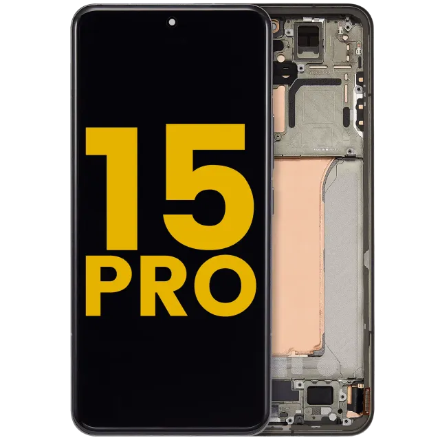 OLED displej s rámečkem pro Xiaomi 15 Pro (repasovaný) (zelená)