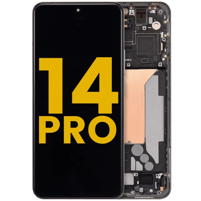 OLED displej s rámečkem pro Xiaomi 14 Pro (repasovaný) (titan)