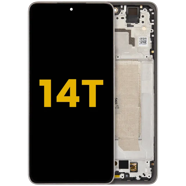 OLED displej s rámečkem pro Xiaomi 14T (repasovaný) (Titan Gray)