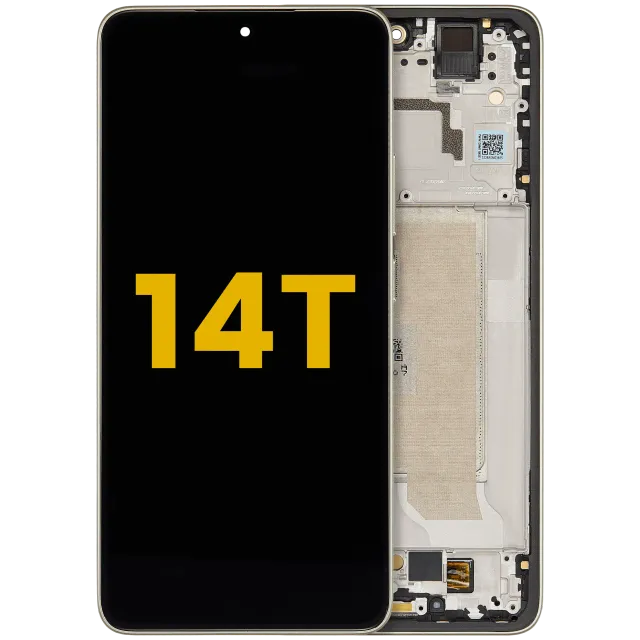 OLED displej s rámečkem pro Xiaomi 14T (repasovaný) (Lemon Green)