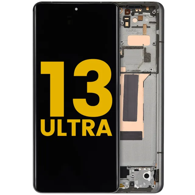 OLED displej s rámečkem pro Xiaomi 13 Ultra (repasovaný) (Olive Green)