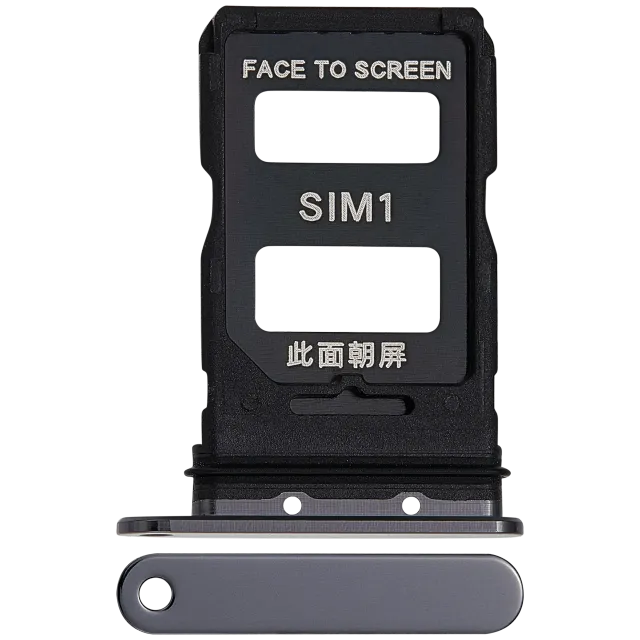 SIM šuplík pro Xiaomi 13 Pro (Ceramic Black)