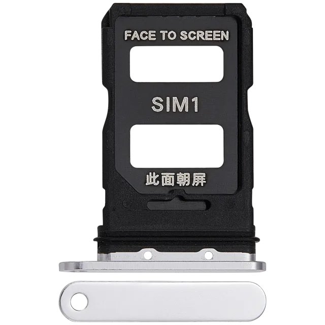 SIM šuplík pro Xiaomi 13 Pro (Ceramic White)