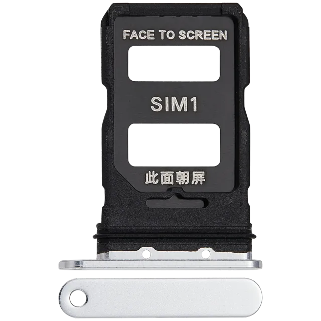 SIM šuplík pro Xiaomi 13 (bílá)