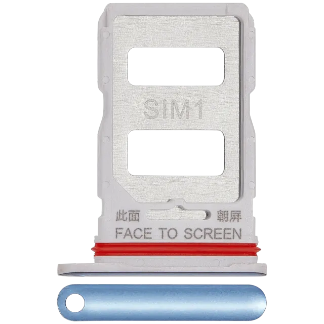 SIM šuplík pro Xiaomi 12T Pro (modrá)