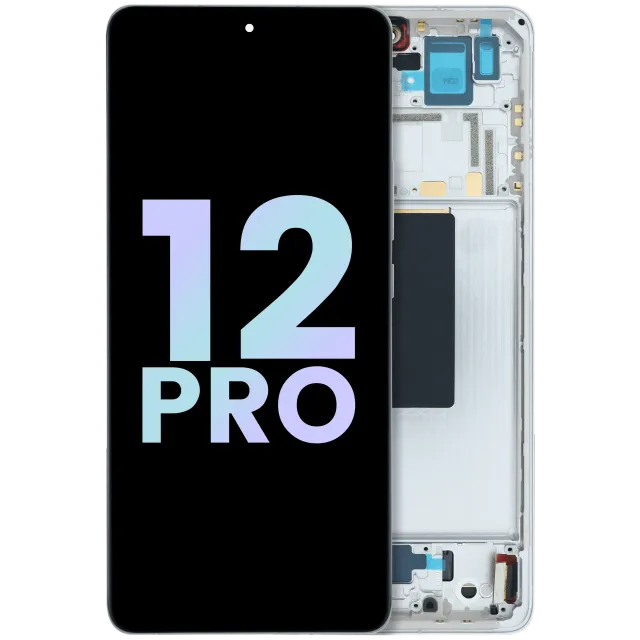 OLED displej s rámečkem pro Xiaomi 12 Pro (Genuine) (Violet Gold)
