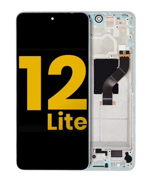 OLED displej s rámečkem pro Xiaomi 12 Lite (repasovaný) (Lite Green)