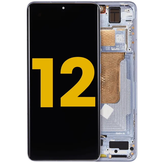 OLED displej s rámečkem pro Xiaomi 12 / 12X / 12S (repasovaný) (modrá)
