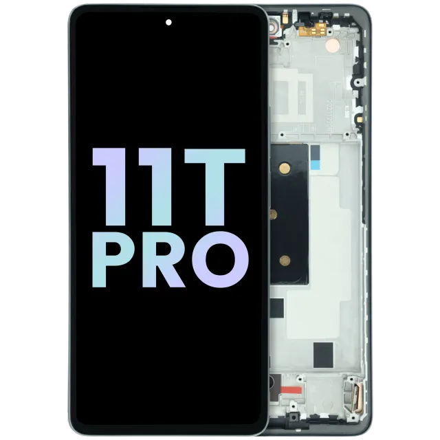 OLED displej s rámečkem pro Xiaomi 11T Pro (Genuine) (černá)