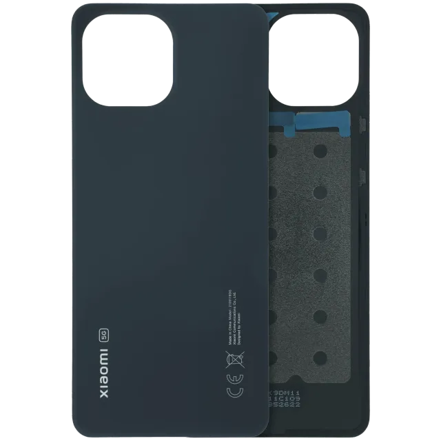 Zadní kryt bez sklíčka kamery pro Xiaomi 11 Lite 5G NE (Genuine) (černá)