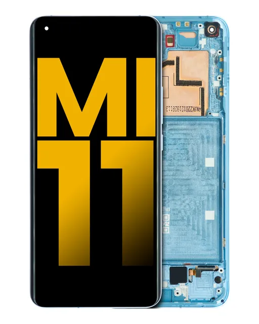 OLED displej s rámečkem pro Xiaomi Mi 11 (repasovaný) (Horizon Blue)