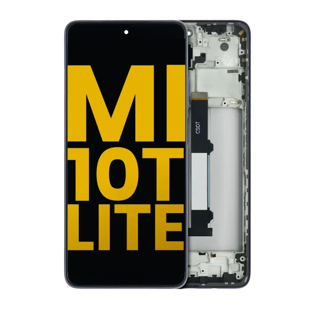 LCD displej s rámečkem pro Xiaomi Mi 10T Lite 5G (repasovaný) (Atlantic Blue)