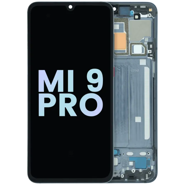 OLED displej s rámečkem pro Xiaomi Mi 9 Pro (Genuine) (černá)