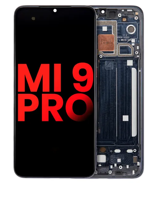 OLED displej s rámečkem pro Xiaomi Mi 9 Pro (Aftermarket Plus) (černý titan)