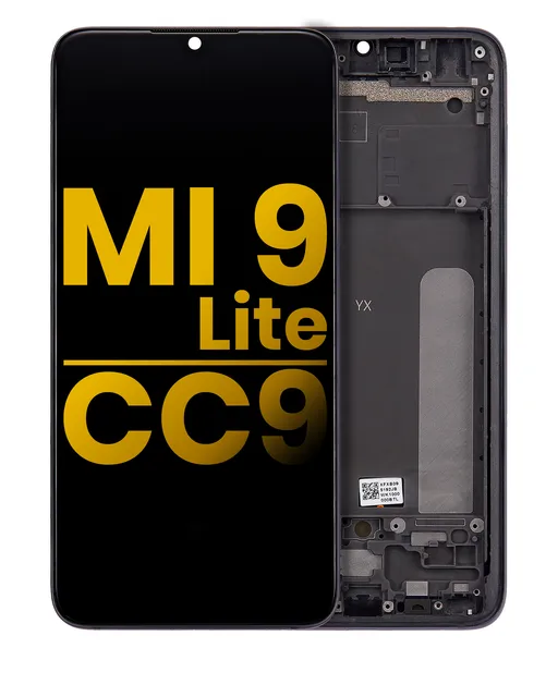 OLED displej s rámečkem pro Xiaomi Mi 9 Lite / CC9 (repasovaný) (Onyx Gray)