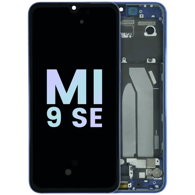 OLED displej s rámečkem pro Xiaomi Mi 9 SE (Service Pack) (modrá)