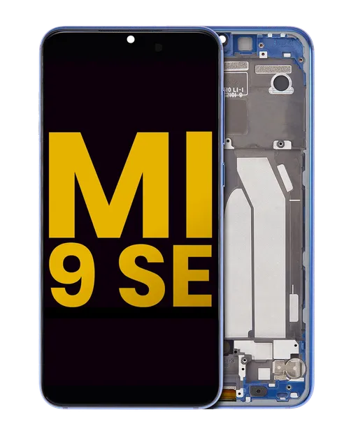 OLED displej s rámečkem pro Xiaomi Mi 9 SE (repasovaný) (modrá)