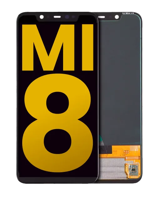 OLED displej bez rámečku pro Xiaomi Mi 8 (repasovaný) (všechny barvy)