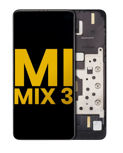OLED displej s rámečkem pro Xiaomi Mi Mix 3 (repasovaný) (všechny barvy)