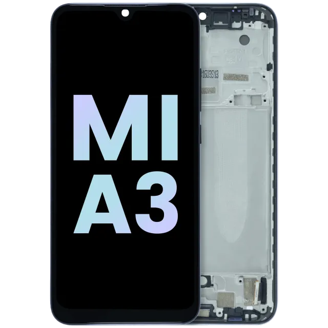 OLED displej s rámečkem pro Xiaomi Mi A3 (Service Pack) (Kind of Gray)