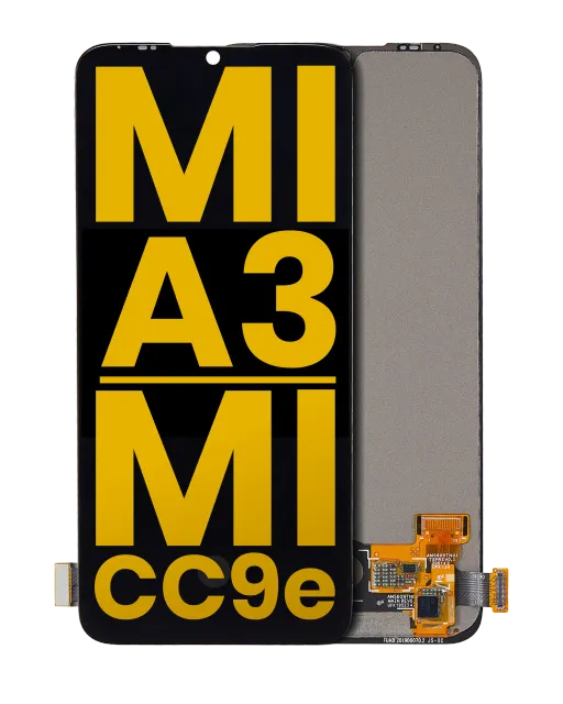 OLED displej bez rámečku pro Xiaomi Mi A3 / Mi CC9e (repasovaný) (všechny barvy)