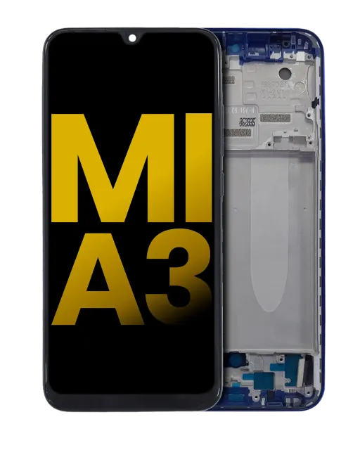 OLED displej s rámečkem pro Xiaomi Mi A3 (repasovaný) (modrá)