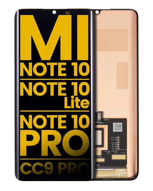OLED displej bez rámečku pro Xiaomi Mi Note 10 / Note 10 Lite / Note 10 Pro / CC9 Pro (repasovaný) (všechny barvy)