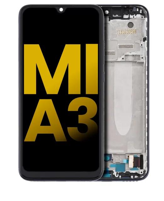 OLED displej s rámečkem pro Xiaomi Mi A3 (repasovaný) (černá)
