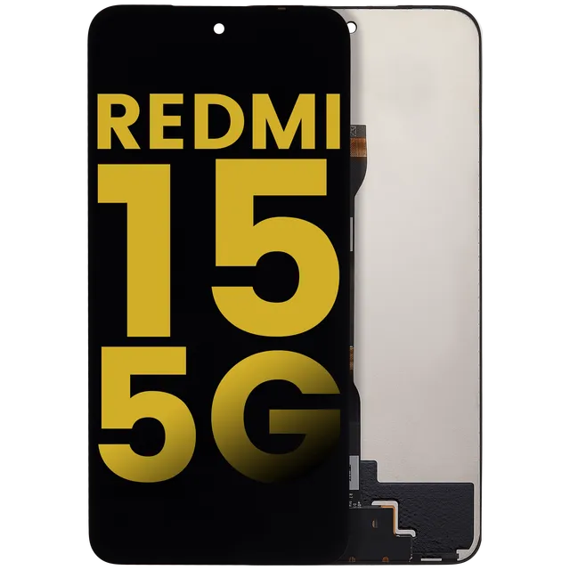 LCD displej bez rámečku pro Xiaomi Redmi 15 5G (repasovaný) (všechny barvy)