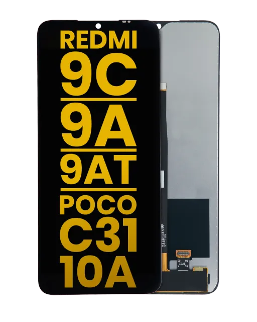 LCD displej bez rámečku pro Xiaomi Redmi 9C / 9A / 9AT / POCO C31 / 10A (repasovaný) (všechny barvy)